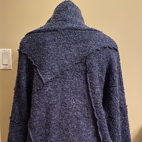 M.I.K.O cowl sweater blue XXL - Picture 4 of 11
